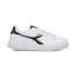 Sneakers bianche da donna con logo nero Diadora Step P, Brand, SKU s314000099, Immagine 0